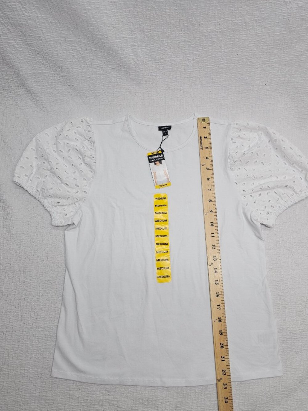 Express Women's Fashion Spring Short Sleeve Top - Picture 5 of 7